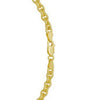 Sterling Silver Gold Plated Rolo Chain (5.70 mm), view 5