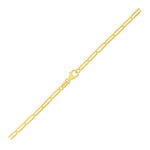 10K Yellow Gold Paperclip Bracelet (2.50 mm), view 2