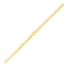 10K Yellow Gold Paperclip Bracelet (2.50 mm), view 2