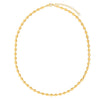 14K Yellow Gold Pebble Bead Chain (4.00 mm)