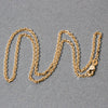 18k Yellow Gold Diamond Cut Cable Link Chain (1.90 mm)
