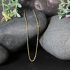 14k Yellow Gold Solid Diamond Cut Rope Chain (1.40 mm)