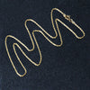 14k Yellow Gold Solid Diamond Cut Rope Chain (1.40 mm)