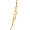 14k Yellow Gold Solid Diamond Cut Rope Chain (1.40 mm)