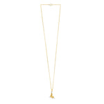 Seal Necklace in 10K Two Tone Gold, view 2