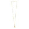 Seal Necklace in 10K Two Tone Gold, view 2