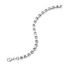 Sterling Silver Rolo Link Bracelet, view 2
