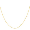 14k Yellow Gold French Cable Chain (1.3 mm)