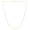 14k Yellow Gold French Cable Chain (1.3 mm)
