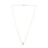 14K Yellow Gold MOP Evil Eye Necklace