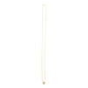 14K Yellow Gold MOP Evil Eye Necklace, view 2