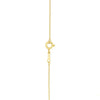 14K Yellow Gold MOP Evil Eye Necklace, view 5