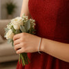 Sterling Silver Rhodium Plated Square Slip On Bangle (3.00 mm), view 5