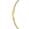 Sterling Silver with Gold Plated Ice Barrel Chain (3.80 mm), view 5
