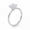 1.50Ct Princess Lab Grown IGI G/VS1 Diamond Ring in 10K White Gold