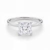 1.50Ct Princess Lab Grown IGI G/VS1 Diamond Ring in 10K White Gold