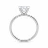 2 Carat Cushion Lab Grown IGI G/VS1 Diamond Solitaire Ring in 14K White Gold