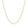 18K Yellow Gold Fine Paperclip Chain (1.50 mm)