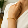 10K Yellow Gold Lite Paperclip Bracelet (4.20 mm), view 6