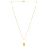 Moon and Stars Necklace in 14K Yellow Gold, view 2