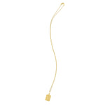 Moon and Stars Necklace in 14K Yellow Gold, view 3