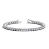 Lab Grown Round Diamond Tennis Bracelet in 14K White Gold (8 cctw F/G VS2/SI1)