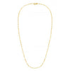 14k Yellow Gold Alternate Valentino Chain (1.40 mm)