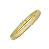 14k Yellow Gold Diamante Flex Bracelet (5.80 mm), view 2