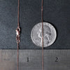 18k Rose Gold Classic Box Chain (0.60 mm)
