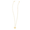14K Yellow Gold Papillon Butterfly Necklace, view 2