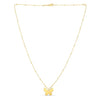 14K Yellow Gold Papillon Butterfly Necklace, view 6