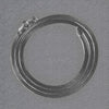 Sterling Silver Rhodium Plated Herringbone Chain (3.30 mm), view 6