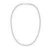 Sterling Silver Rhodium Plated Rolo Chain (5.70 mm), view 2