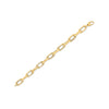 14k Yellow Gold French Cable Link Bracelet (9.00 mm)