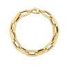 14k Yellow Gold French Cable Link Bracelet (9.00 mm), view 2