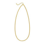 14K Yellow Gold Bead Chain (3.00 mm), view 2
