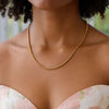 14K Yellow Gold Bead Chain (3.00 mm), view 3