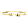 14k Yellow Gold Panther Bangle (3.00 mm), view 2