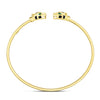 14k Yellow Gold Panther Bangle (3.00 mm), view 3