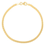 Mini Cube Bracelet in 14K Yellow Gold (2.60 mm), view 2