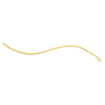 Mini Cube Bracelet in 14K Yellow Gold (2.60 mm), view 3