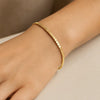 Mini Cube Bracelet in 14K Yellow Gold (2.60 mm), view 4