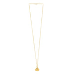 Sea Shell Necklace in 10K Yellow Gold, view 2
