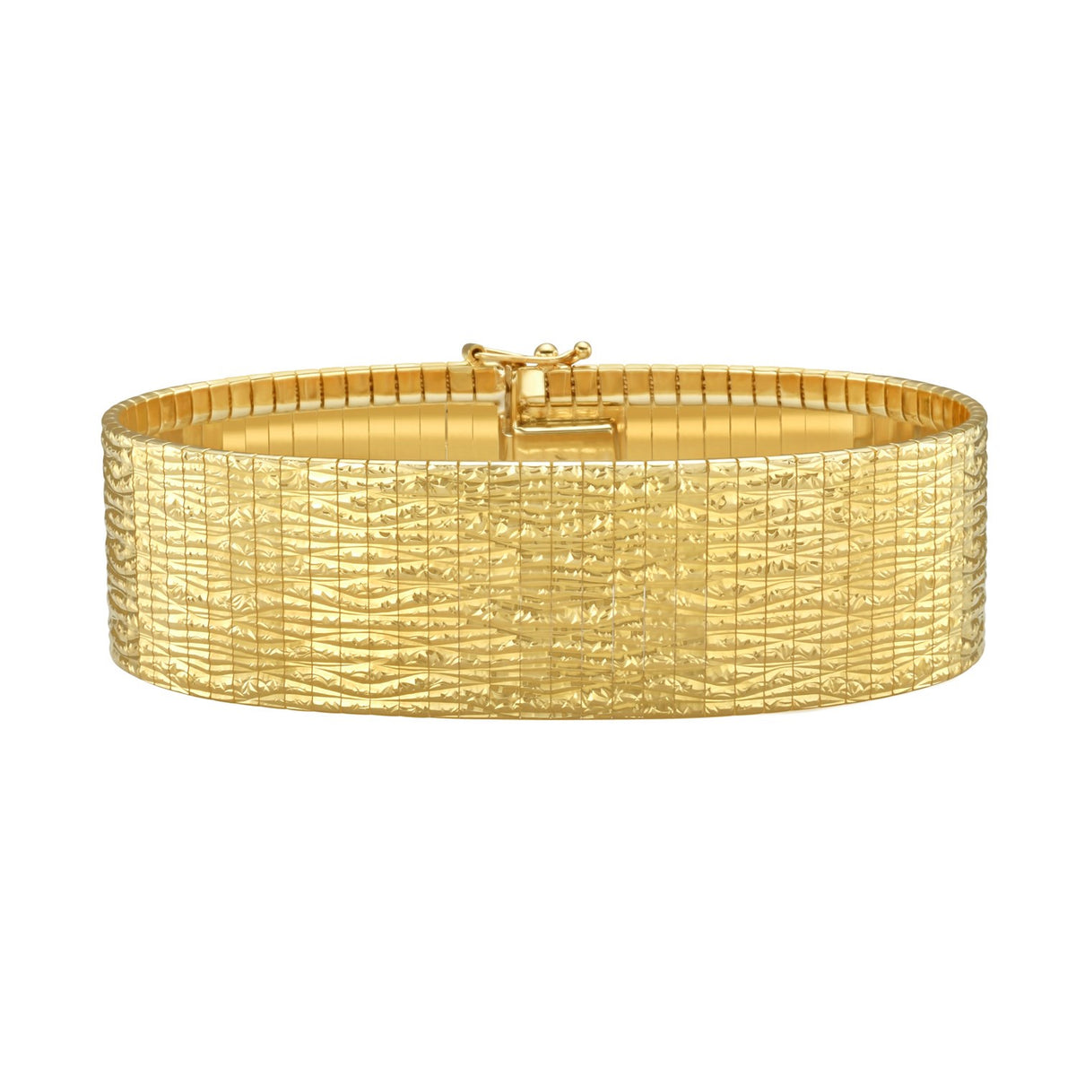 Glacier Bracelet in 14K Yellow Gold (17.90 mm), view 2
