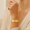 Glacier Bracelet in 14K Yellow Gold (17.90 mm), view 5
