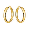 14K Yellow Gold Wedding Band Hoops (7x35.00 mm), view 2