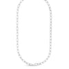 Sterling Silver Squared Paperclip Chain (10.20 mm), view 2