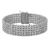 Medium Red Carpet Bracelet in 14K White Gold (14.10 mm), view 2