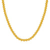 14K Yellow Gold Bead Chain (7.00 mm)