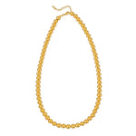 14K Yellow Gold Bead Chain (7.00 mm), view 2